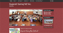 Desktop Screenshot of gujaratisamajnz.info